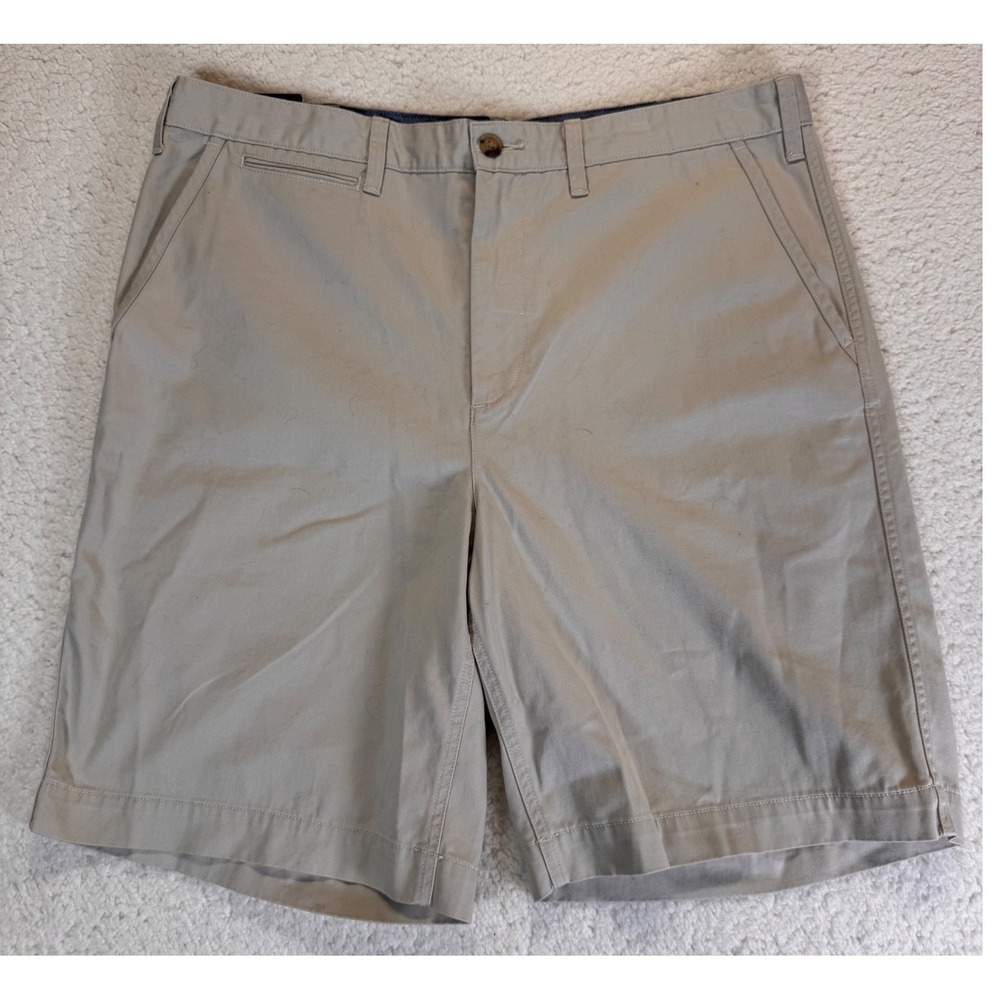 Polo Ralph Lauren Mens Relaxed Fit 10" Khaki Chino Shorts Tan Size 36 NWT